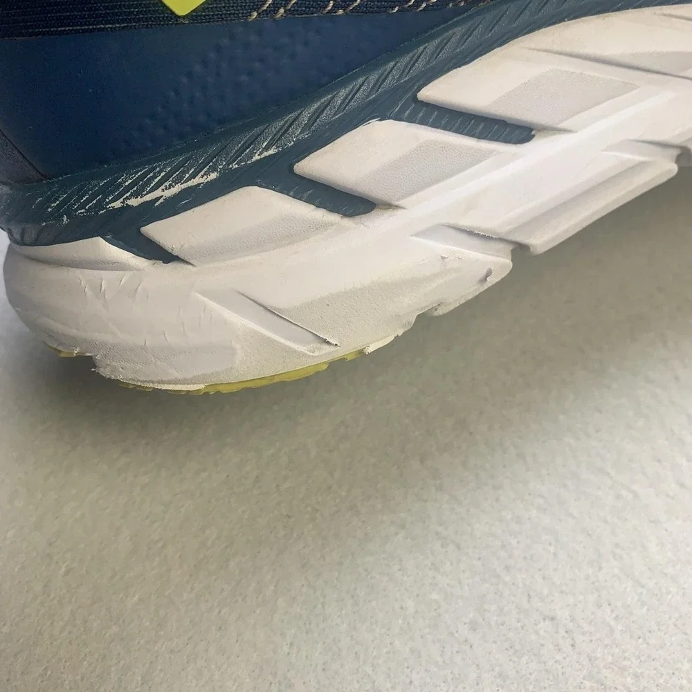 Hoka One One Clifton 6 Shoes Womens Size 9.5 Blue Running Sneakers 1102873